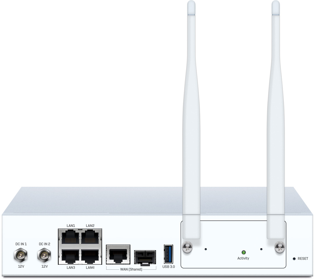 SD-RED 20 Back with WiFi Expansion Slot