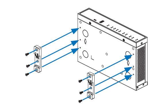 Sophos SD-RED 20 | SD-RED 60 DIN Rail Mounting Kit (Schienenmontagesatz)