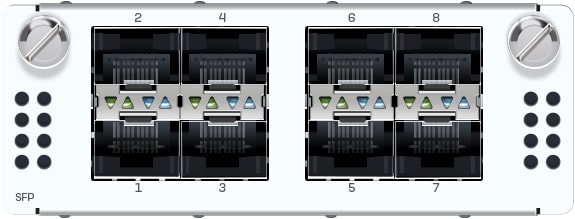 Sophos 8 Port GbE SFP FleXi Port-Modul (für alle XGS Rackmount-Modelle)