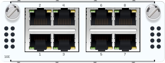 Sophos 8 Port GbE Kupfer FleXi Port-Modul (für alle XGS Rackmount-Modelle)