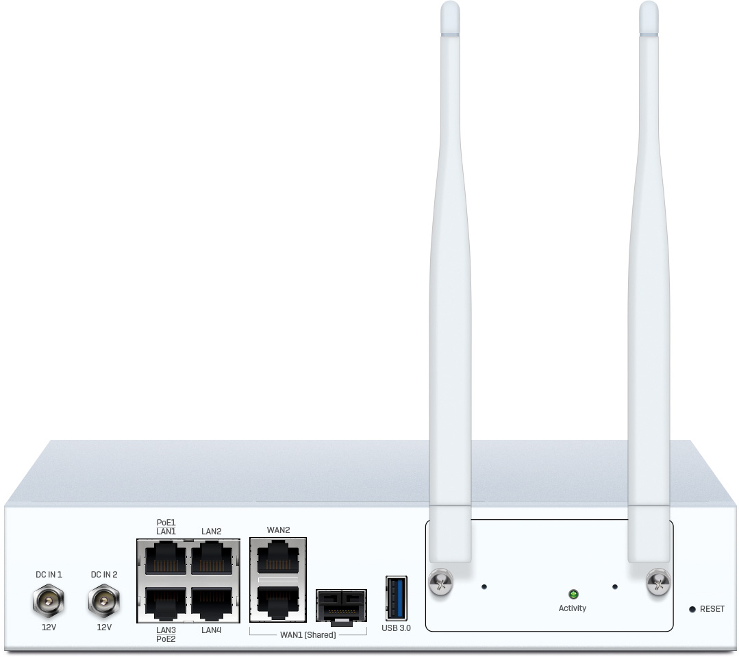 SD-RED 60 Back with WiFi Expansion Slot