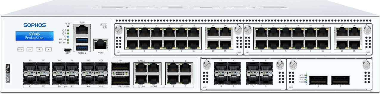 Sophos XGS 7500 Security Appliance