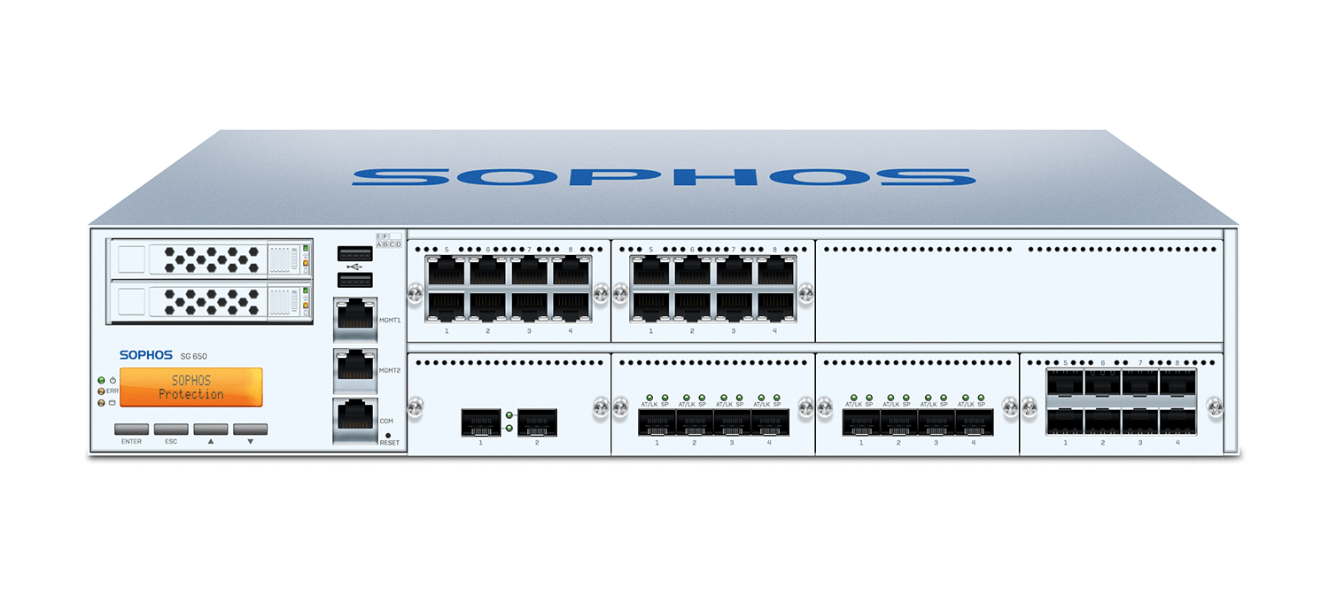 Sophos SG 650 - Front