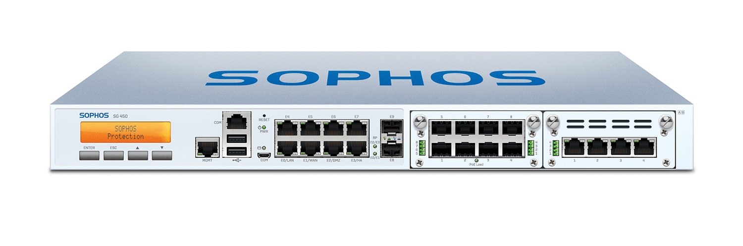 Sophos SG 450 - Front