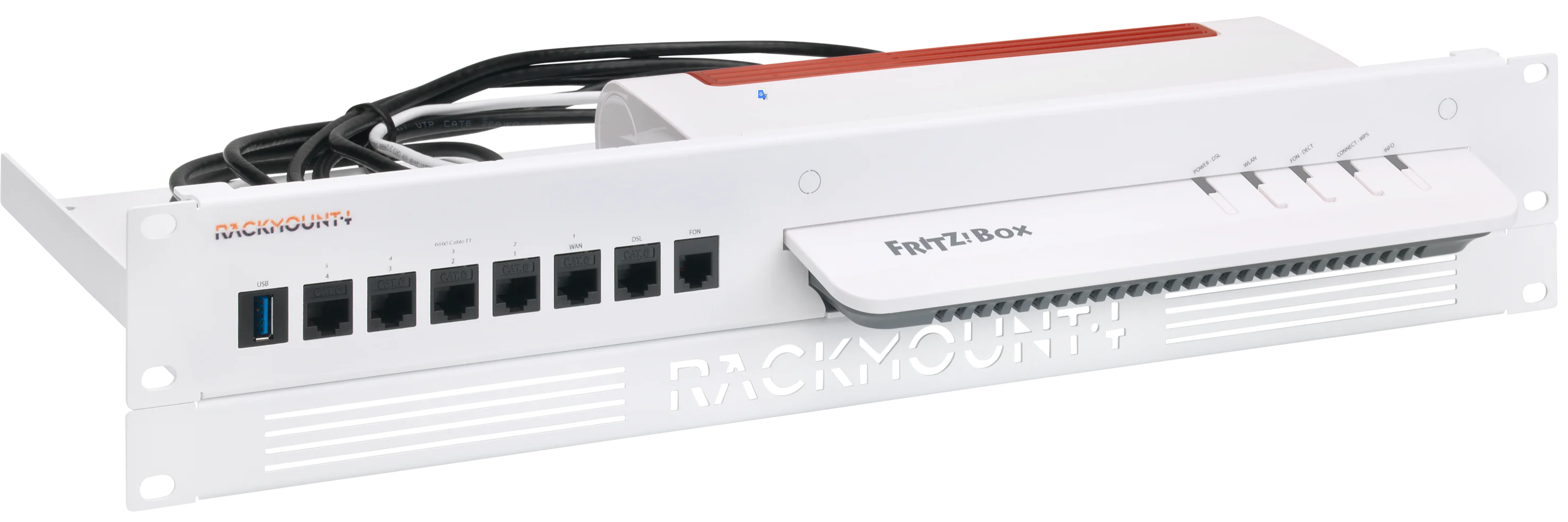 Rackmount.IT - Rackmount Kit für FRITZ!Box 6660 Cable [serials L/M]
