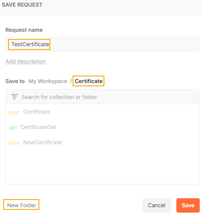 Postman Collection for the request.