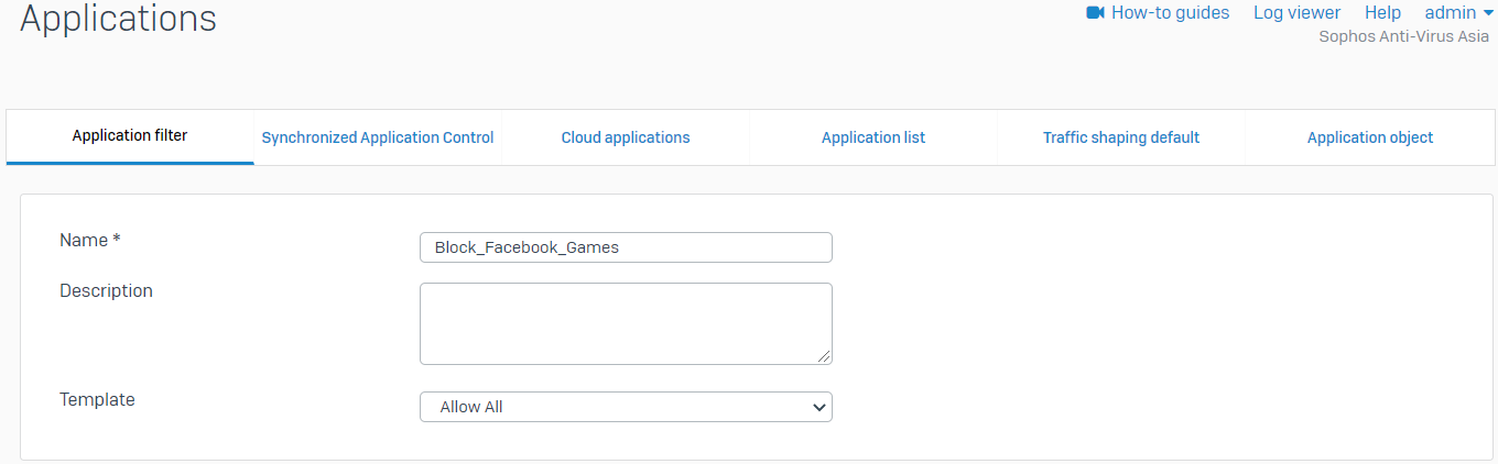 Block Facebook Games.