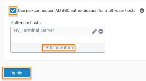 Turn on per-connection authentication.