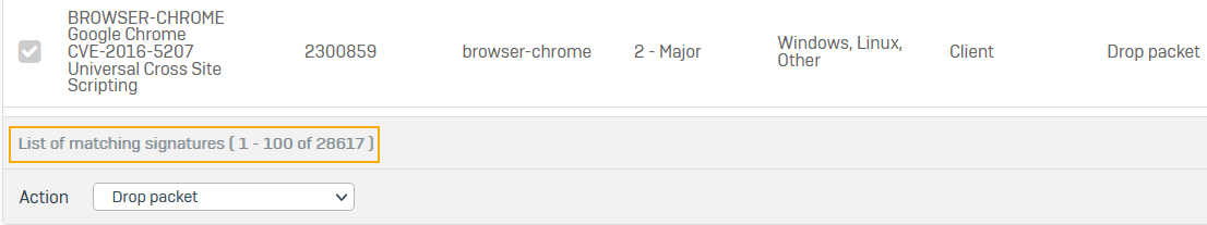 Add an IPS policy rule.