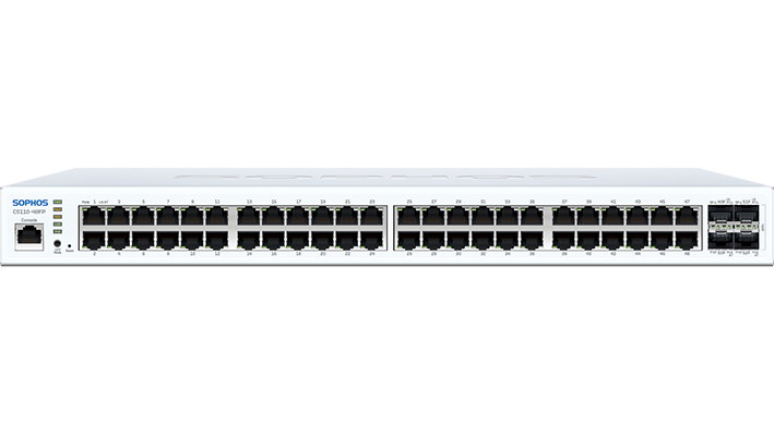 CS110-48FP Sophos Switch - 48 Ports mit Full PoE - EU-Netzkabel