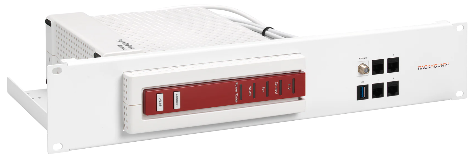 Rackmount.IT - Rackmount Kit für FRITZ!Box 6590 - 6591 - 6690